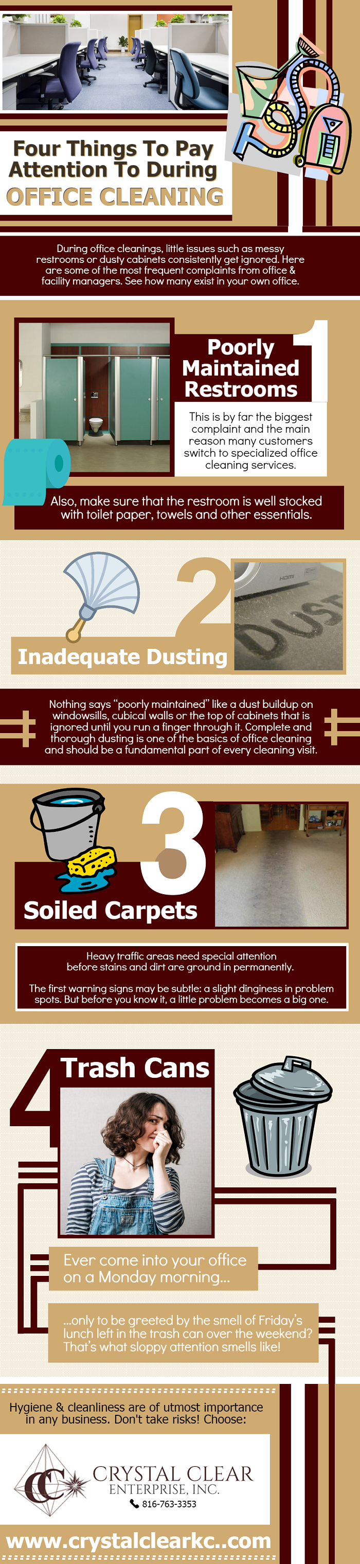 Four Things to Play Attention to During Office Cleaning