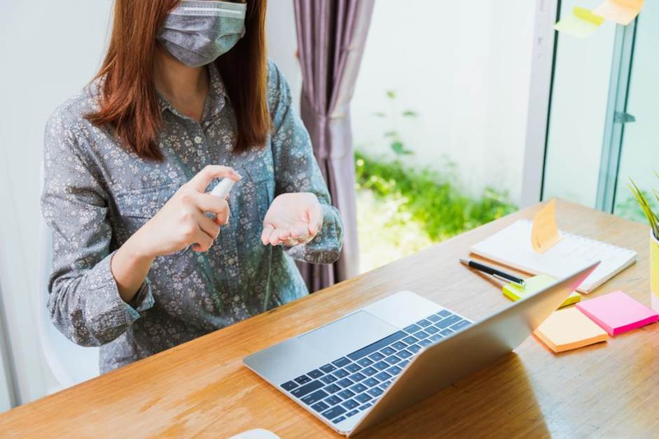 Business-young-woman-working-from-home-office-he-quarantines-dis.