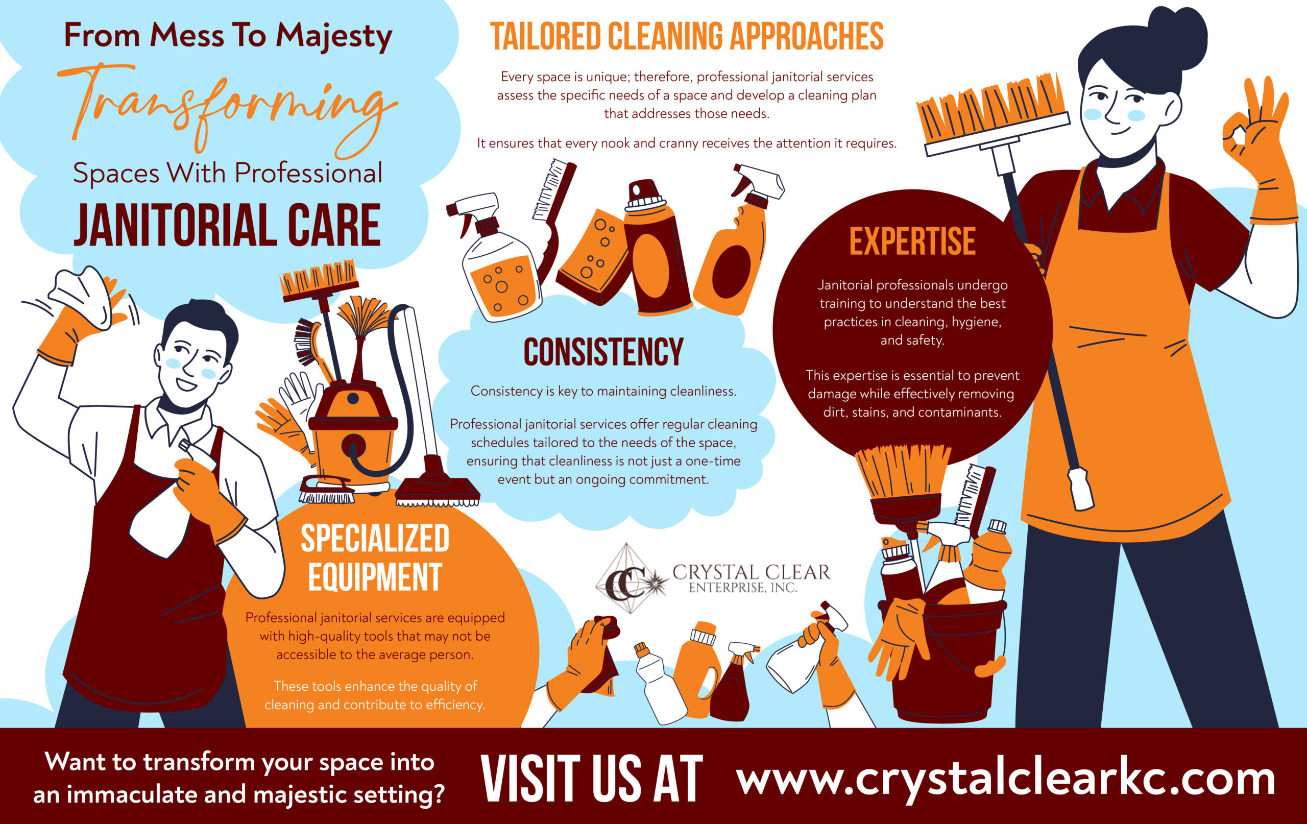 tailored cleaning approaches