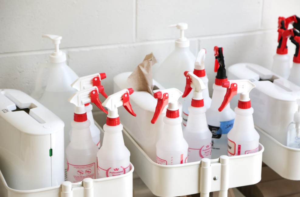 Supplies for a janitorial service in Kansas City