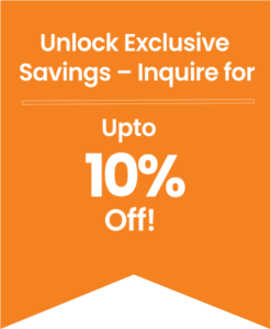 Unlock Exclusive Savings – Inquire for Up to 10% Off!