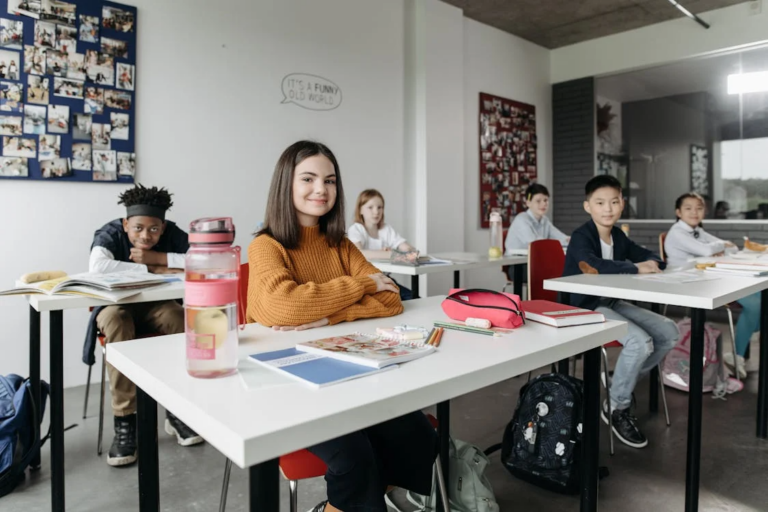 An image of students in a classroom